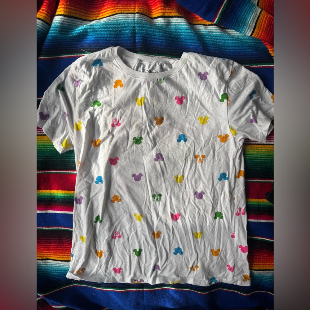 Disney Rainbow Mickey Mouse T-Shirt